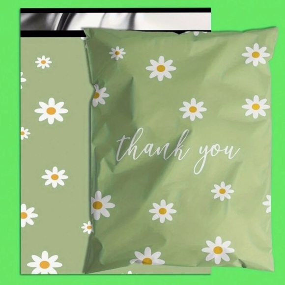 Other - Polymailers (10) 9“x6“ floral Thank you